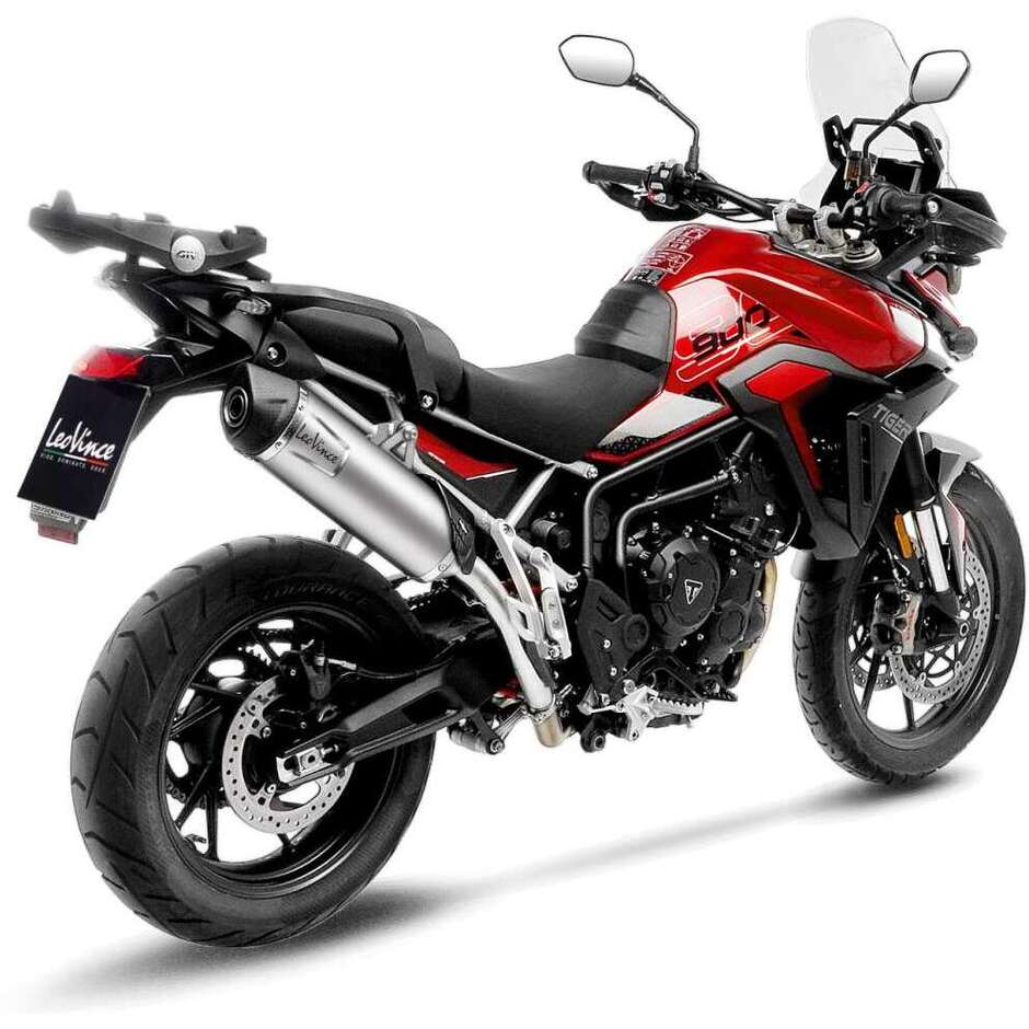 Leovince 14450E LV ONE EVO Slip-On Exhaust Specific for TRIUMPH Tiger900 GT/GT Pro/Rally Pro (24-25)