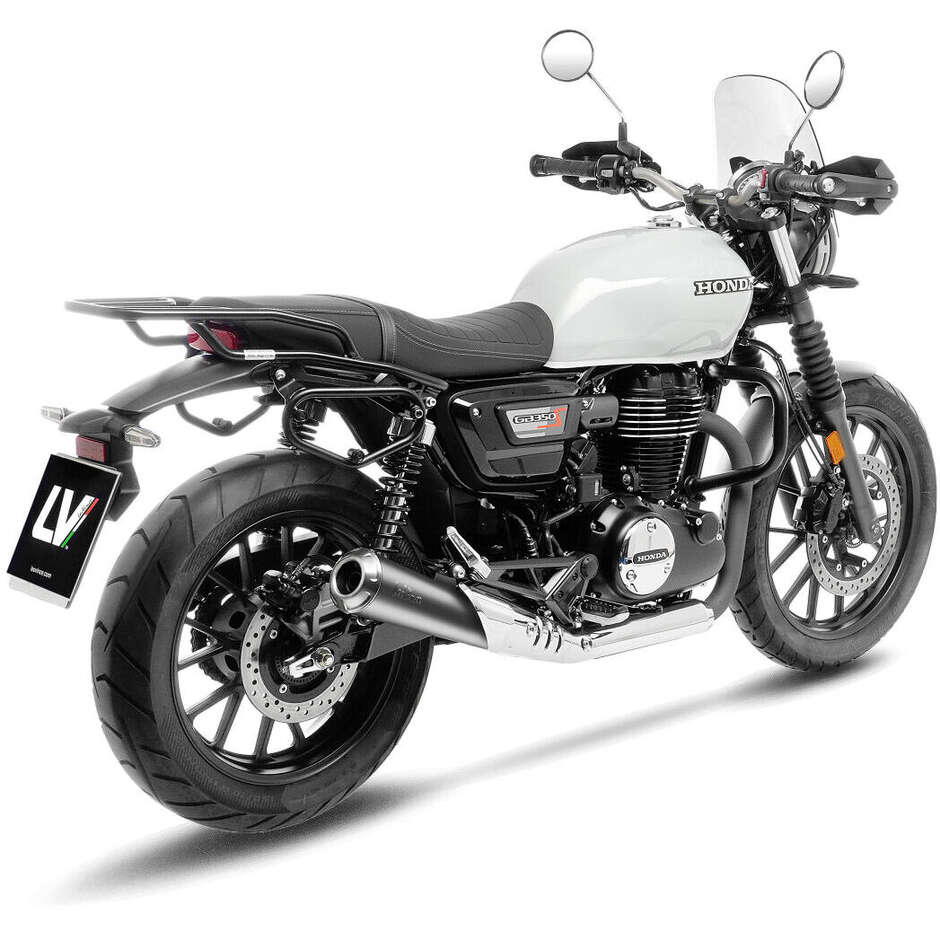 Leovince 15011 LV Classic Racer Slip-On Auspuffanlage speziell für HONDA GB 350 S (25-26)