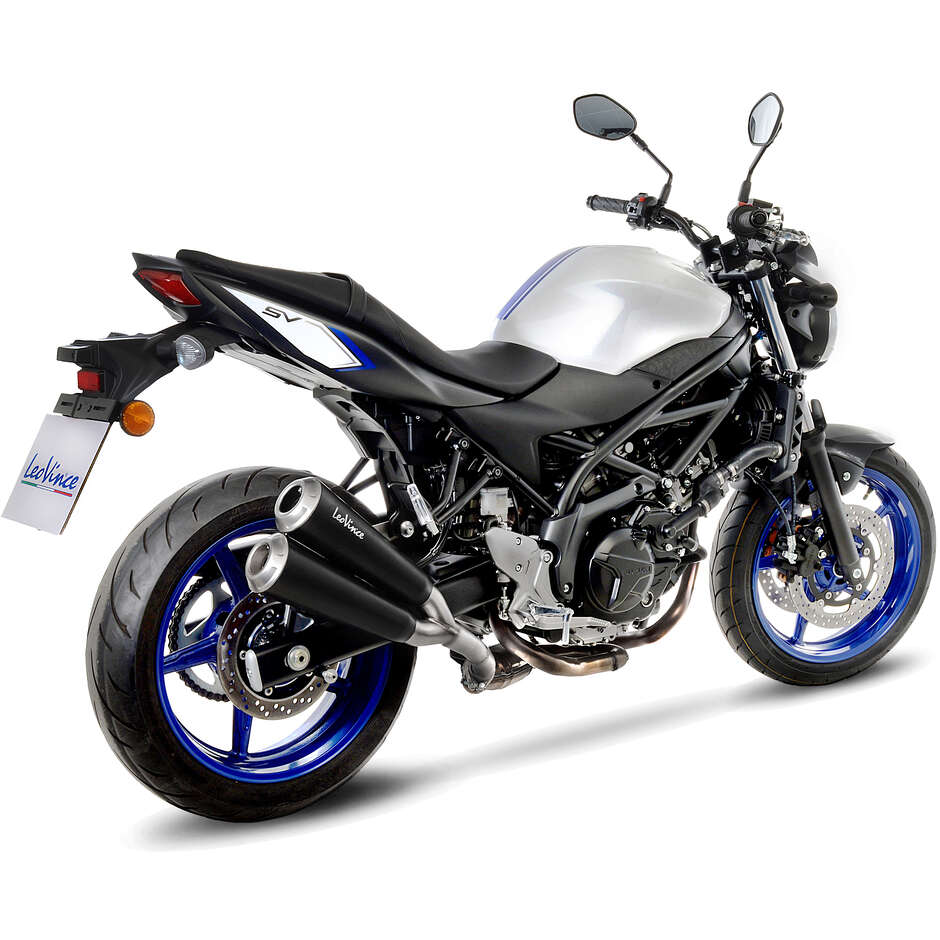 Leovince 15105 GP DUALS Slip-On-Auspuff speziell für SUZUKI SV650/X (18-23)