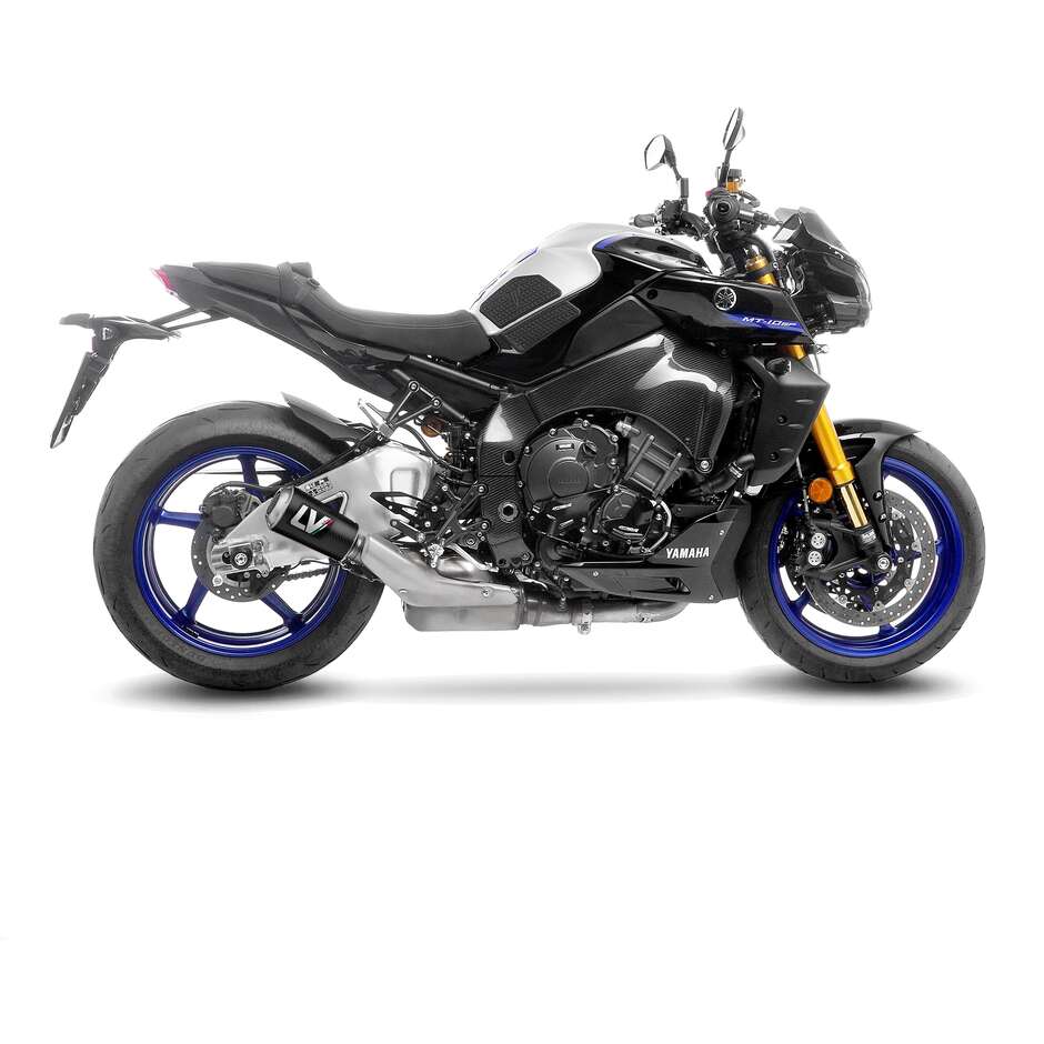 Leovince 15203CU LV-10 CARBON FIBER Slip-On Exhaust Specific For YAMAHA MT-10/FZ-10/SP (16-24)