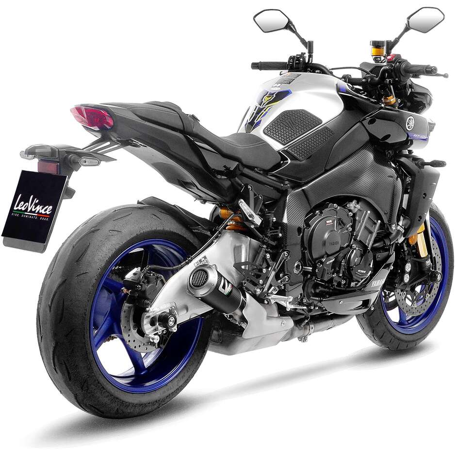 Leovince 15203CU LV-10 CARBON FIBER Slip-On Exhaust Specific For YAMAHA MT-10/FZ-10/SP (16-24)