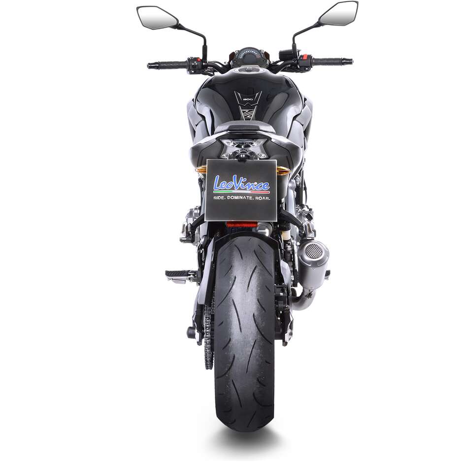 Leovince 15204 LV-10 Slip-On Exhaust Specific For KAWASAKI Z900 (17-19); Z900 A2 (18-24)