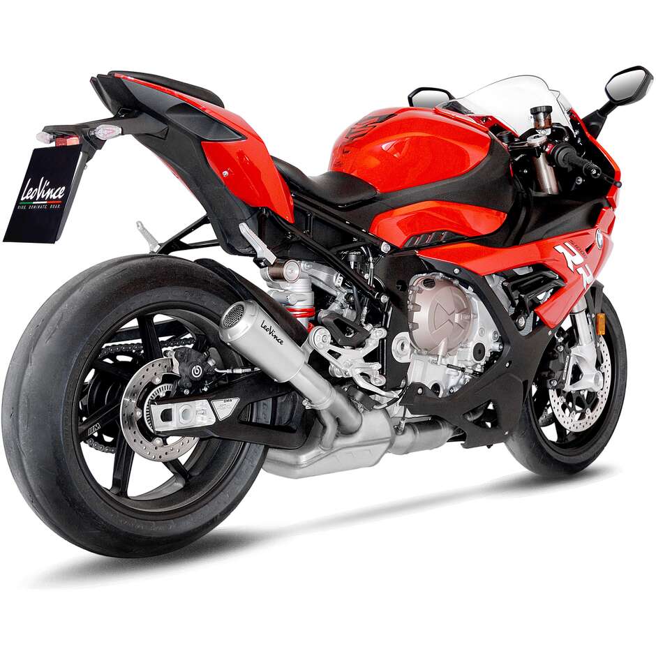 Leovince 15241 LV-10 Slip-On Exhaust Specific For BMW S1000R - M1000R (21-24); S1000RR - M1000RR (19-24)