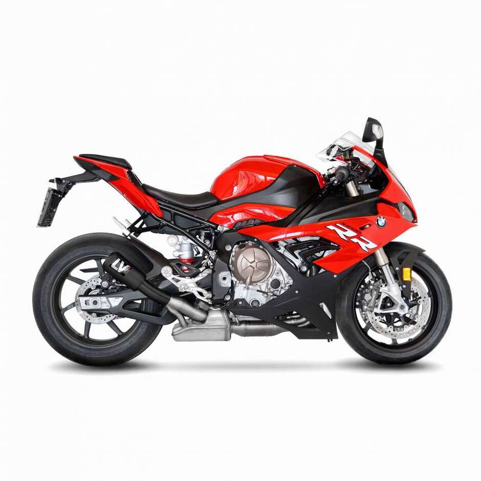Leovince 15241FB LV-10 Slip-On Exhaust Specific for BMW S1000R - M1000R (21-24); S1000RR - M1000RR (19-24)