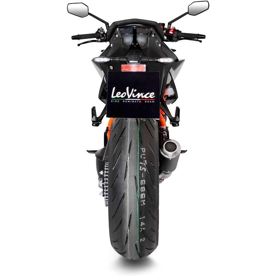 Leovince 15243BU LV-10 BLACK EDITION Echappement Complet Spécifique Pour KTM 1290 Super Duke RR/Evo (21-23); 1290 Super Duke R (20-23)
