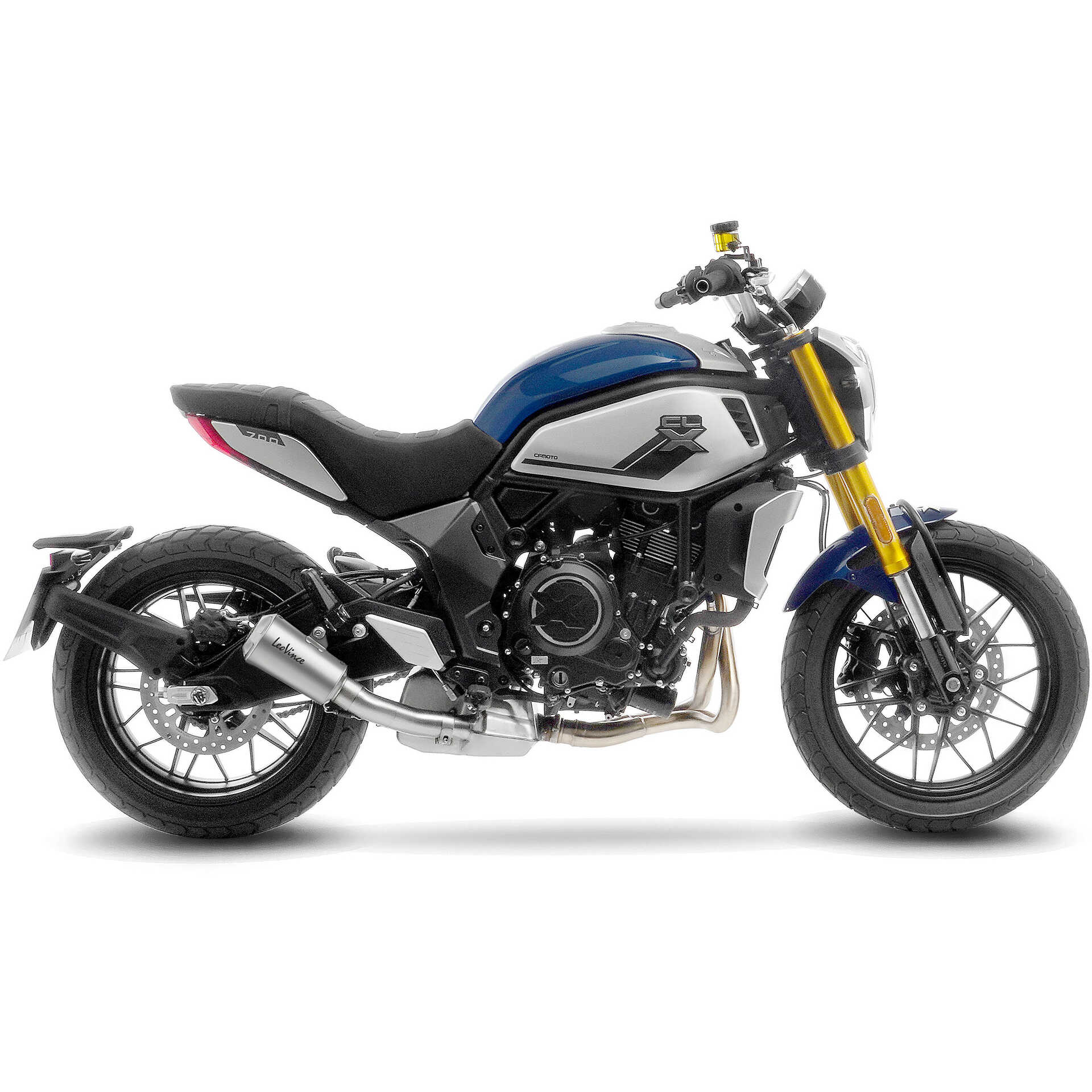 Leovince 15256 LV-10 Slip-On Exhaust Specific For CF MOTO 700CL-X