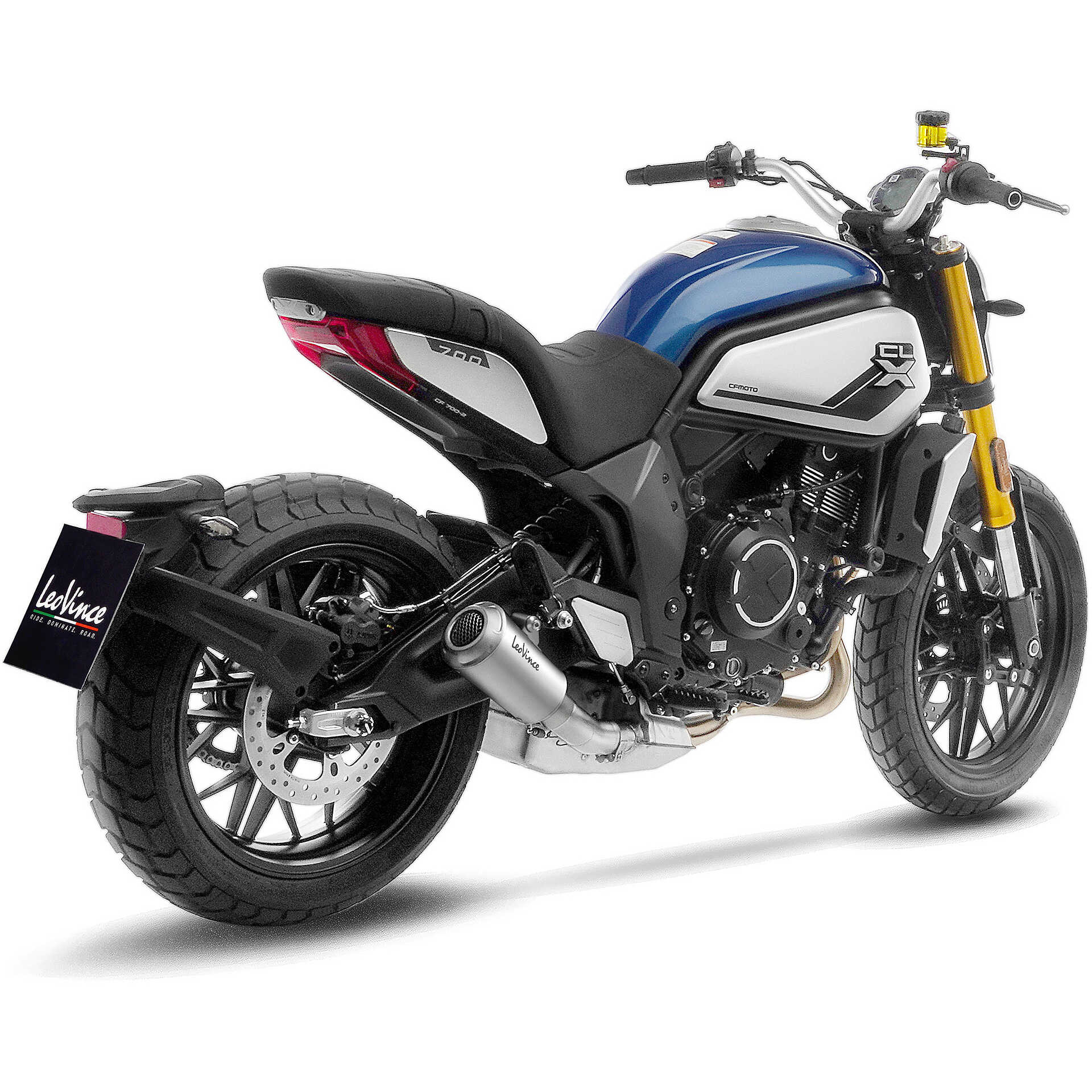 Leovince 15256 LV-10 Slip-On Exhaust Specific For CF MOTO 700CL-X
