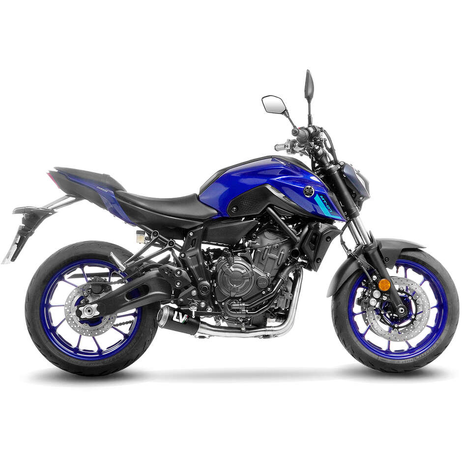 Leovince 15264CU LV-10 CARBON FIBER Full System Exhaust System Specific For YAMAHA MT-07; XSR700/XTribute; YZF-R7 (21-24)