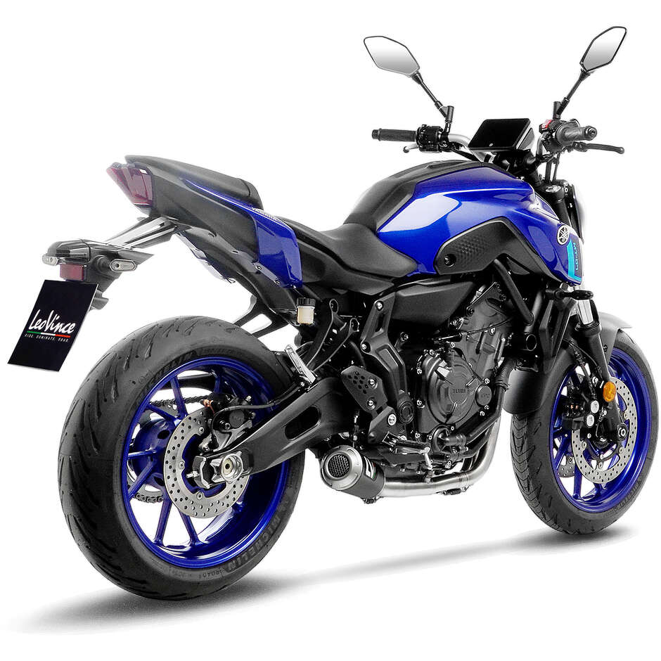 Leovince 15264CU LV-10 CARBON FIBER Full System Exhaust System Specific For YAMAHA MT-07; XSR700/XTribute; YZF-R7 (21-24)