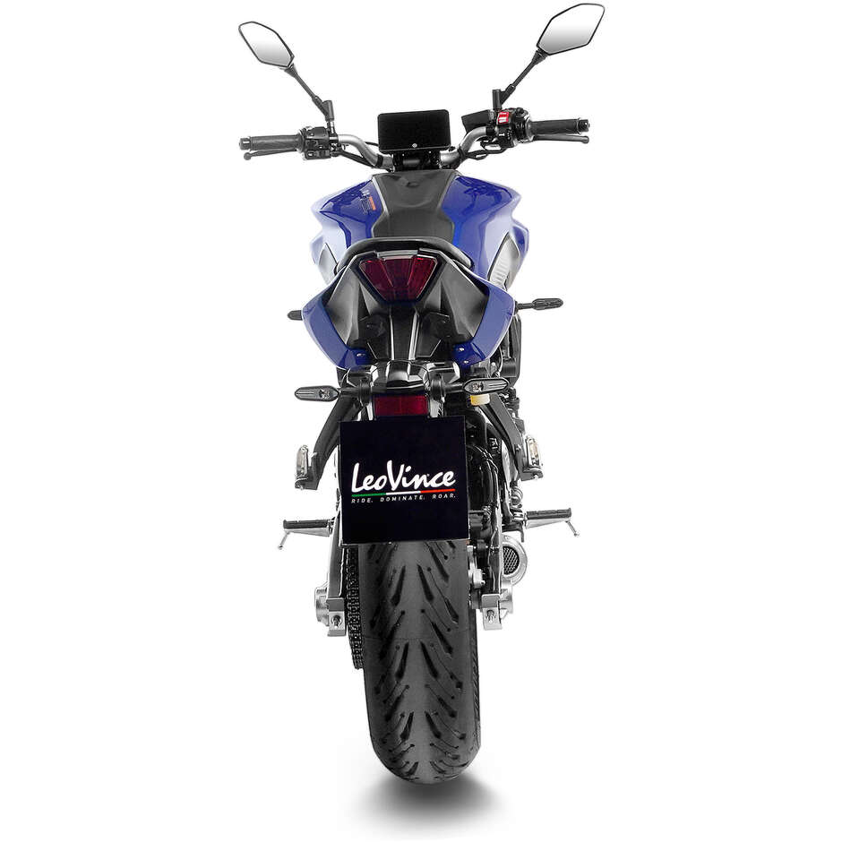 Leovince 15264CU LV-10 CARBON FIBER Full System Exhaust System Specific For YAMAHA MT-07; XSR700/XTribute; YZF-R7 (21-24)