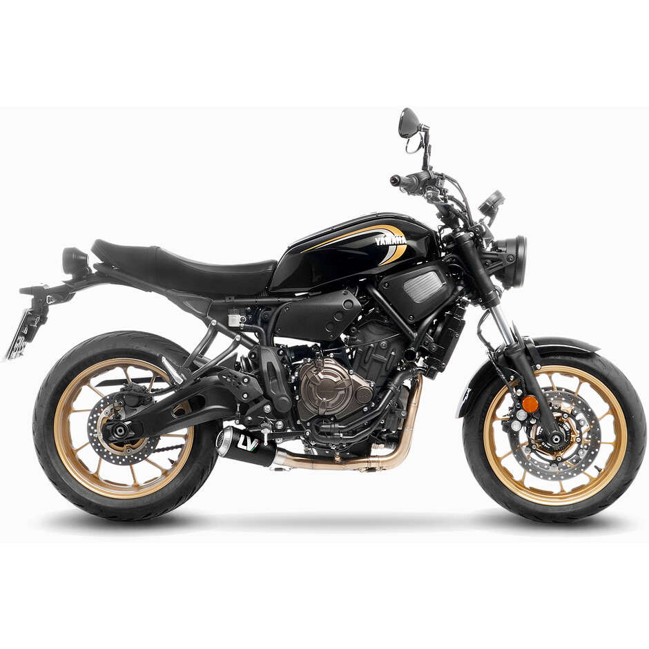 Leovince 15264CU LV-10 CARBON FIBER Full System Exhaust System Specific For YAMAHA MT-07; XSR700/XTribute; YZF-R7 (21-24)