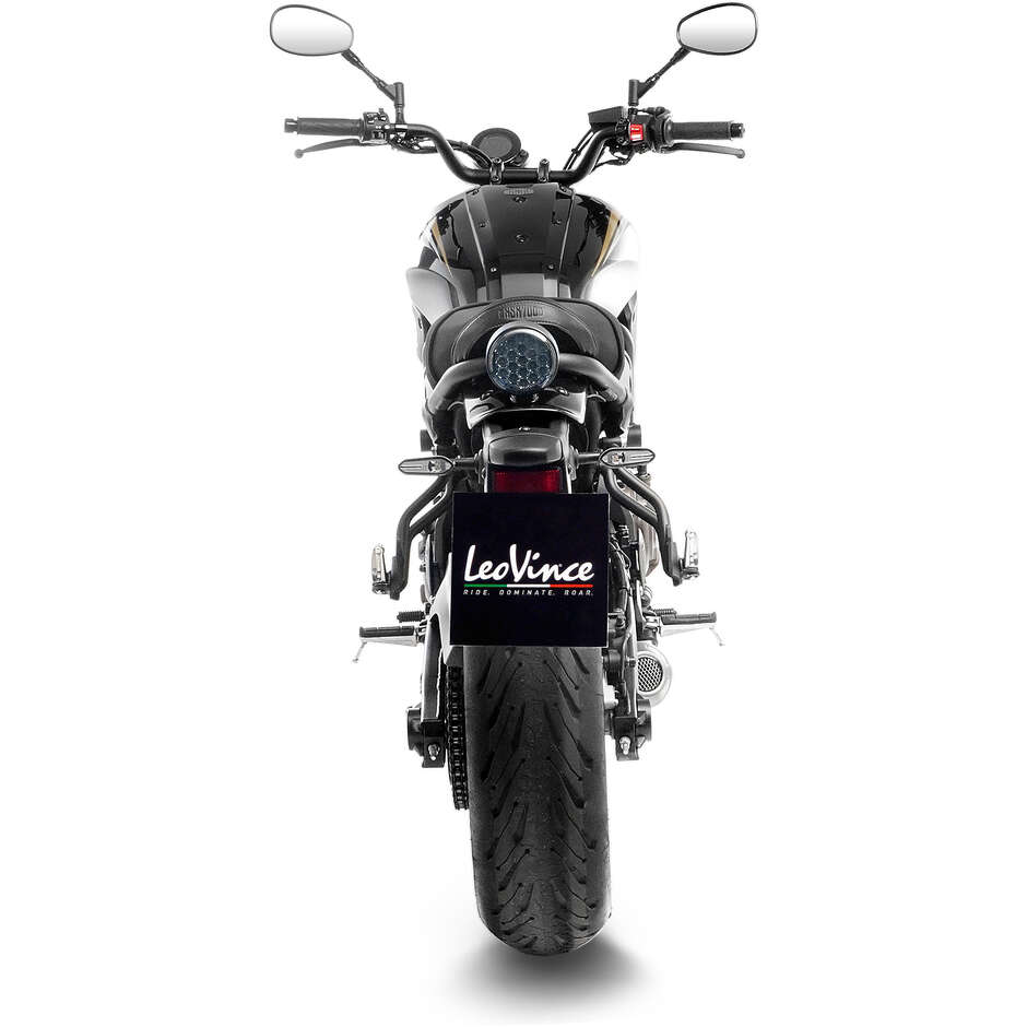 Leovince 15264CU LV-10 CARBON FIBER Full System Exhaust System Specific For YAMAHA MT-07; XSR700/XTribute; YZF-R7 (21-24)