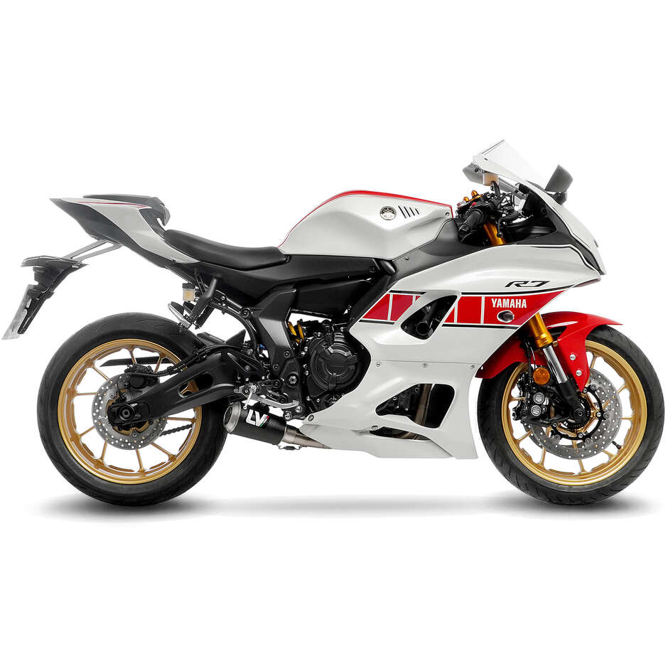 Leovince 15264CU LV-10 CARBON FIBER Full System Exhaust System Specific For YAMAHA MT-07; XSR700/XTribute; YZF-R7 (21-24)