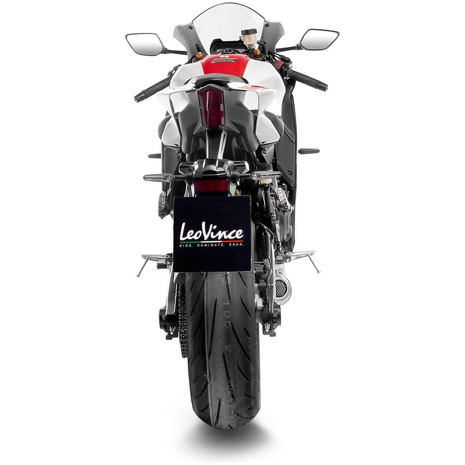 Leovince 15264CU LV-10 CARBON FIBER Full System Exhaust System Specific For YAMAHA MT-07; XSR700/XTribute; YZF-R7 (21-24)
