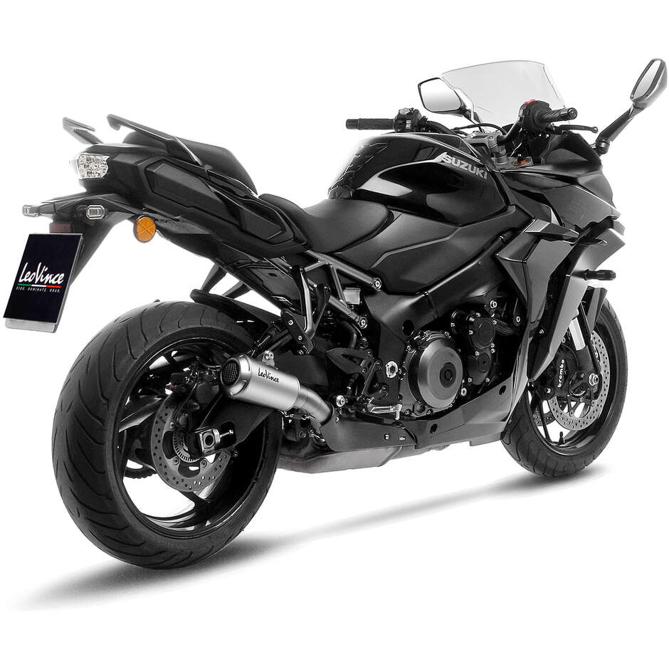 Leovince 15269 LV-10 Slip-On Exhaust Specific For SUZUKI GSX-S1000GT (21-24); GSX-S1000GX (24-25)