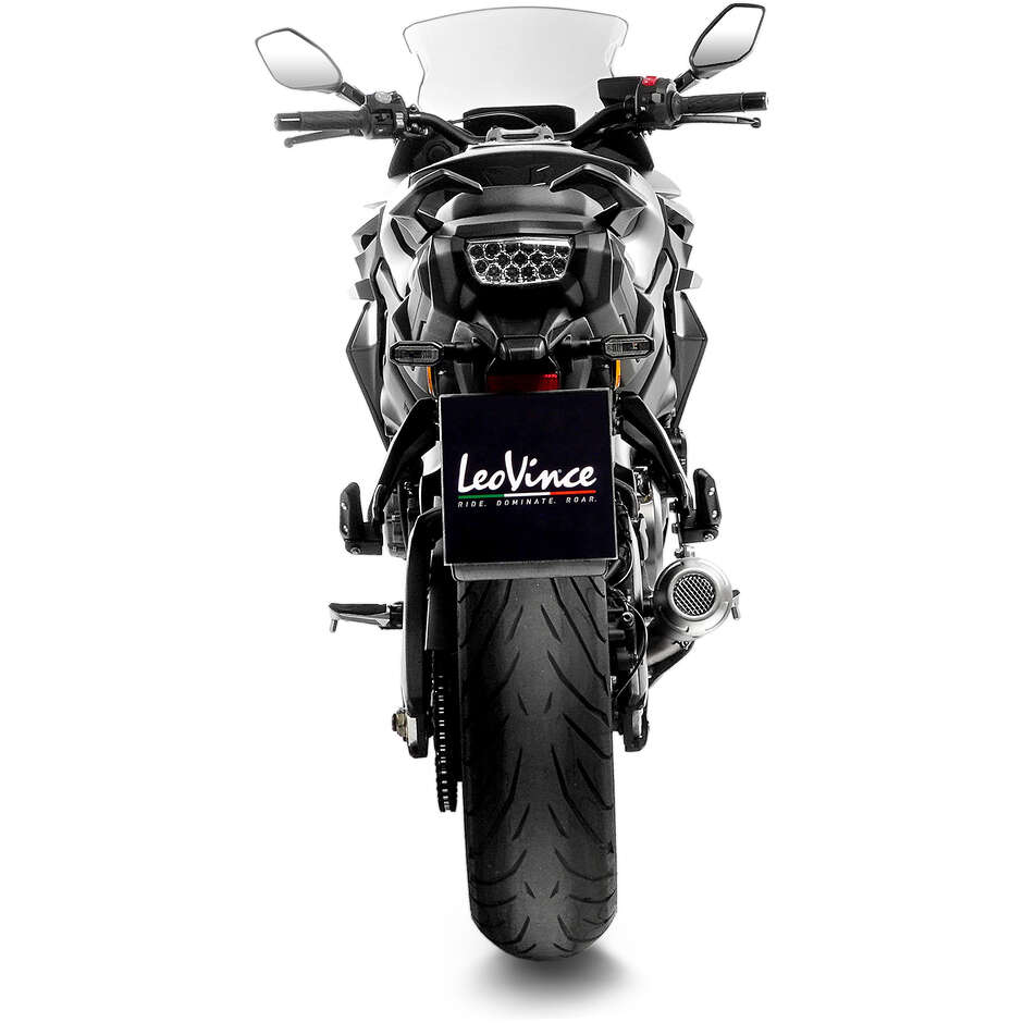 Leovince 15269 LV-10 Slip-On Exhaust Specific For SUZUKI GSX-S1000GT (21-24); GSX-S1000GX (24-25)
