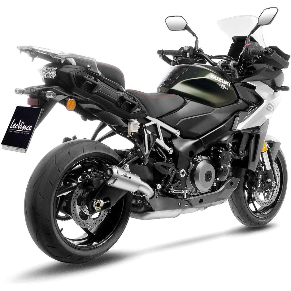 Leovince 15269 LV-10 Slip-On Exhaust Specific For SUZUKI GSX-S1000GT (21-24); GSX-S1000GX (24-25)