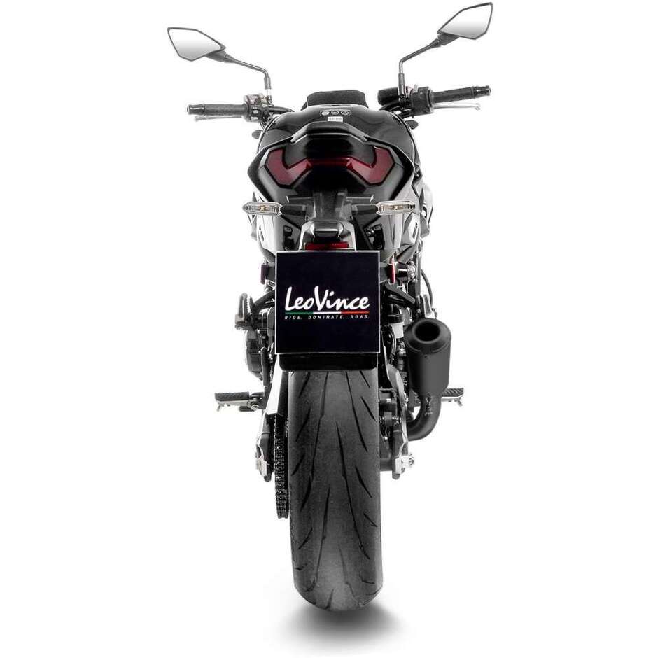 Leovince 15270FB LV-10 FULL BLACK Slip-On Exhaust Specific for KAWASAKI Z900 (2025-26)