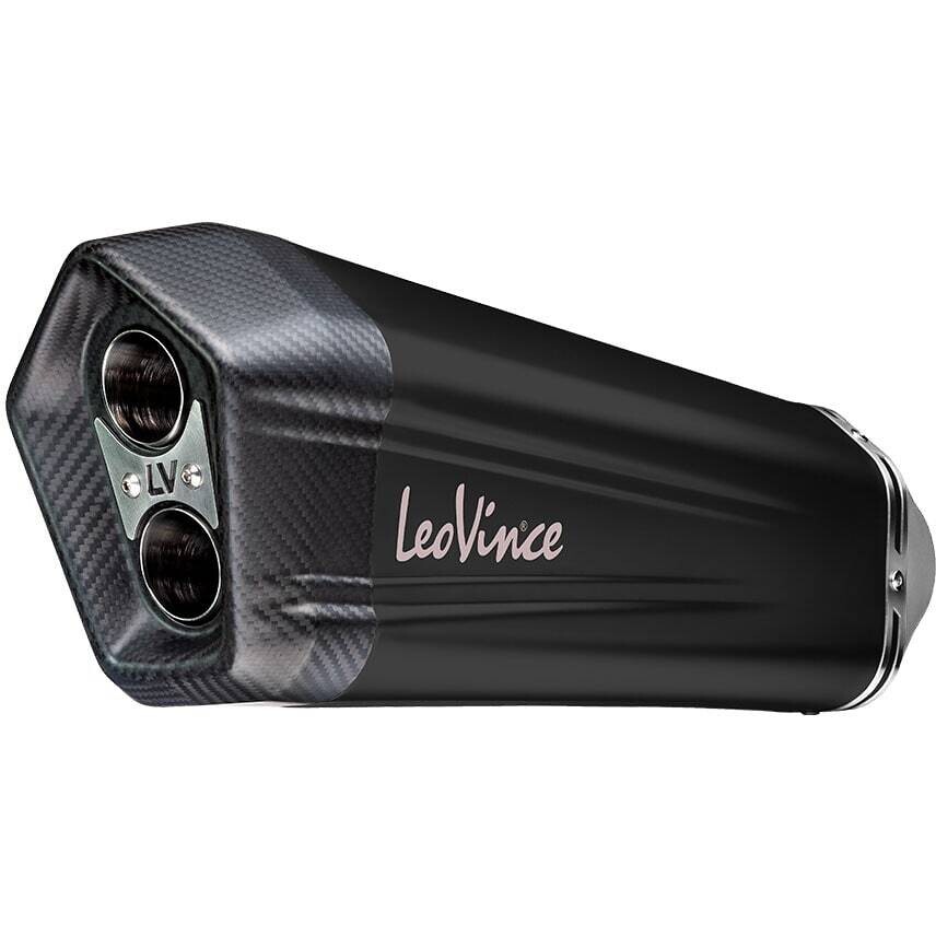 Leovince 15302B Slip On LV12 Black Edition Exhaust Silencer