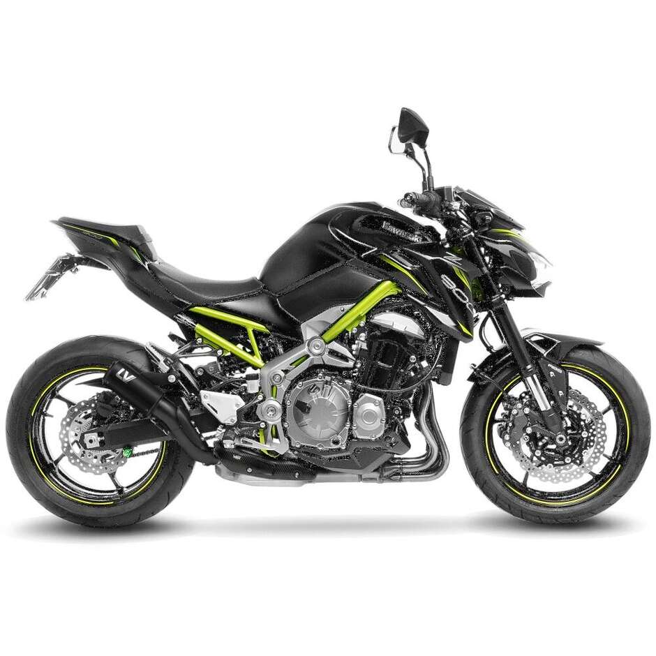 Leovince 15402SFB LV CORSA S Komplettauspuffanlage (Slip-On) speziell für KAWASAKI Z 900 (17-26); Z 900 A2 (18-26)