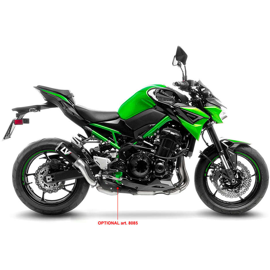 Leovince 15404BU LV CORSA BLACK EDITION Slip-On Exhaust Specific For KAWASAKI Z900 (20-24)