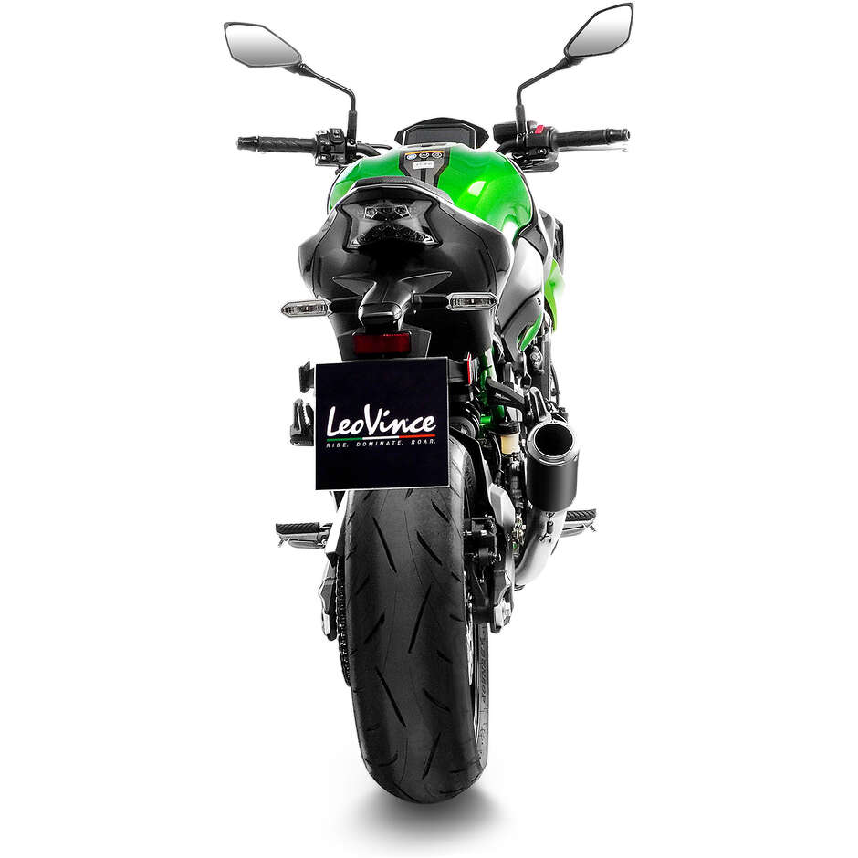 Leovince 15404BU LV CORSA BLACK EDITION Slip-On Exhaust Specific For KAWASAKI Z900 (20-24)
