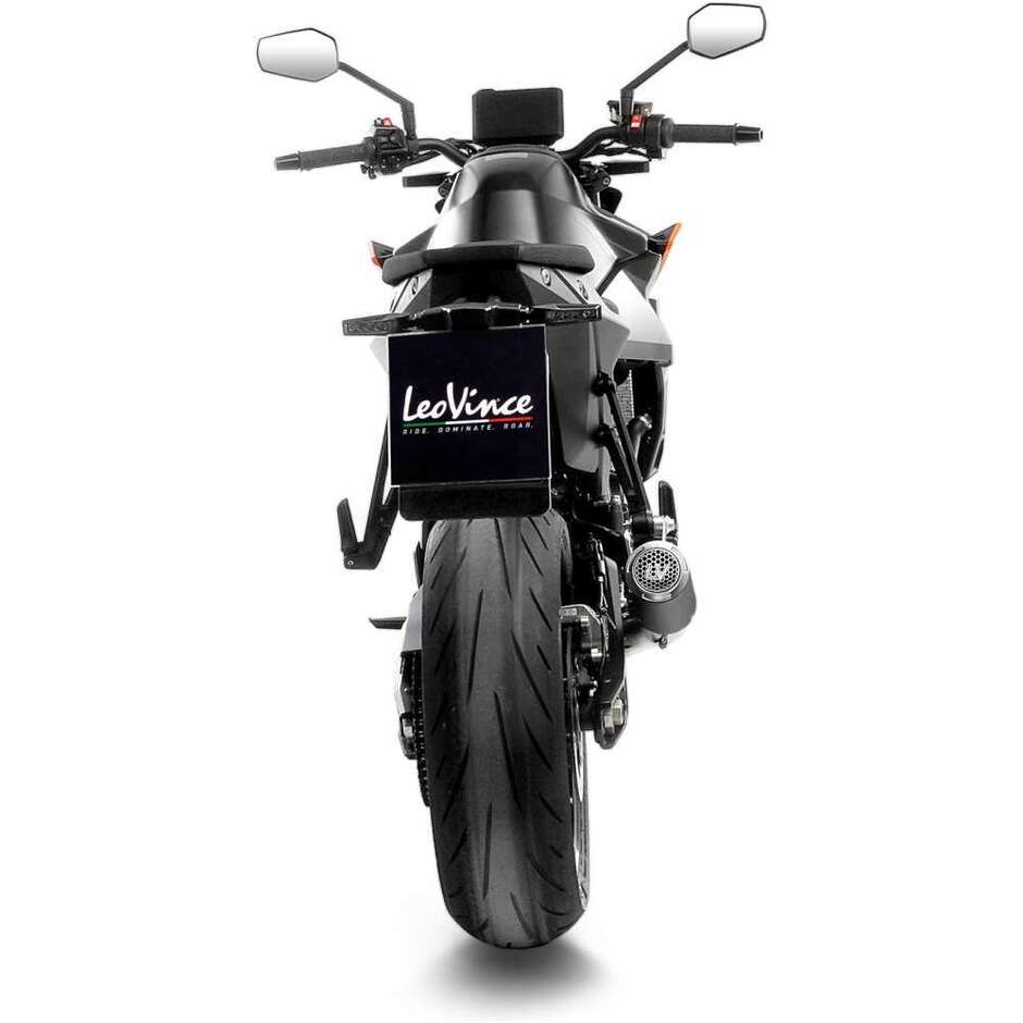 Leovince 15411SBU LV CORSA S Black Edition Slip-On Exhaust Specific for KTM 990 DUKE / R (24-26)