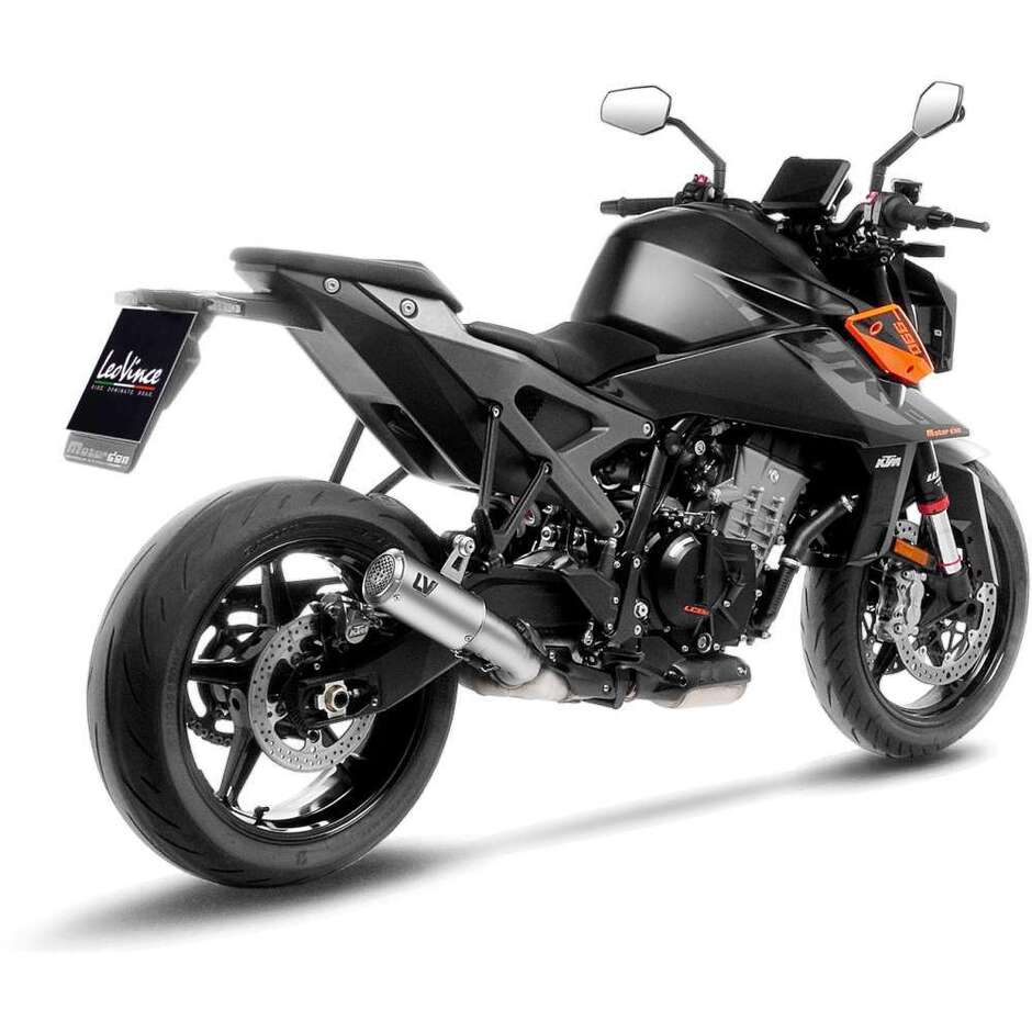 Leovince 15411STU LV CORSA S Titanium Slip-On Exhaust Specific for KTM 990 DUKE / R (24-26)