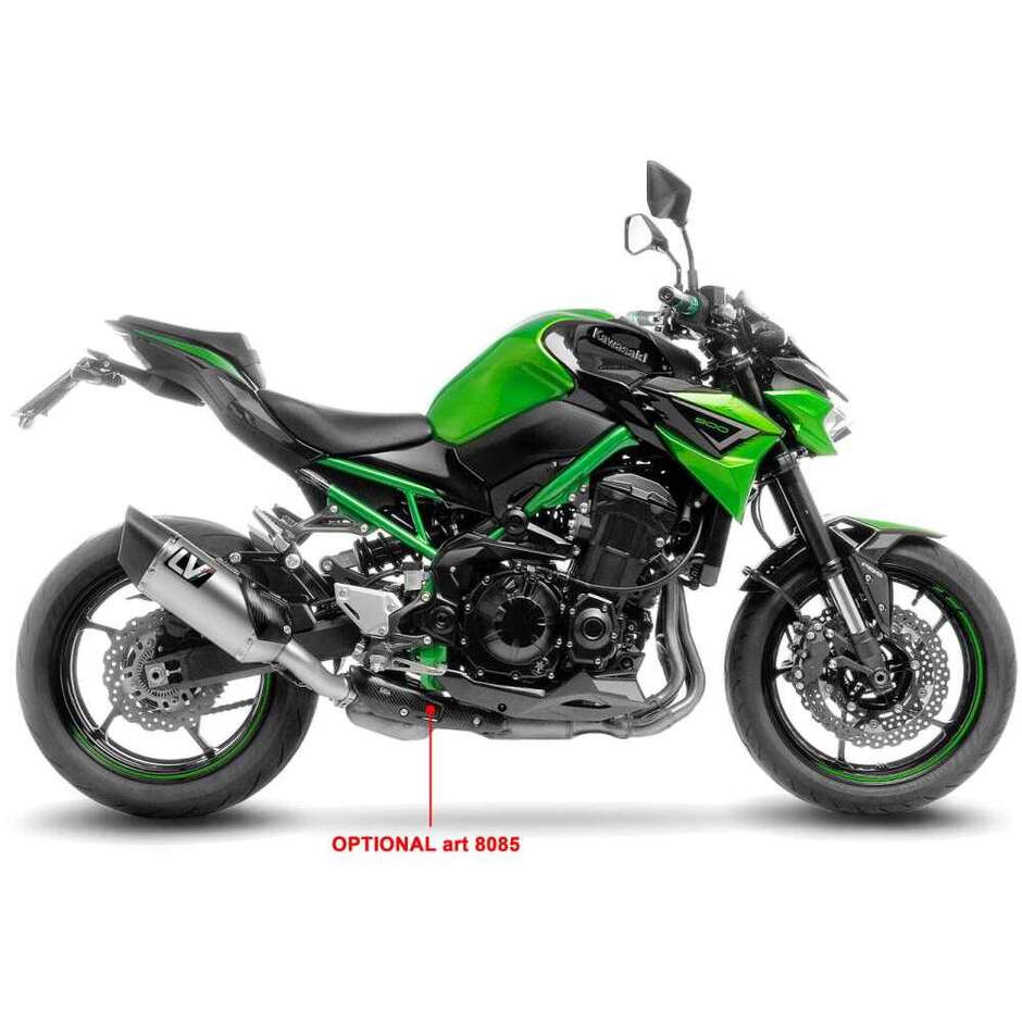 Leovince 15605 LV-14R Slip-On Exhaust Specific For KAWASAKI Z900 (17-19); Z900 A2 (18-24)