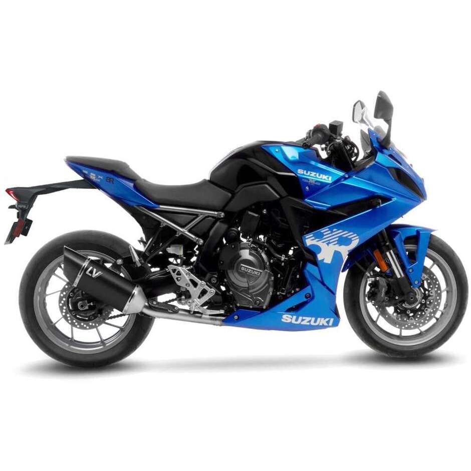Leovince 15606BU LV-14 R Full-System Échappement Complet Spécifique Pour SUZUKI GSX-8R (24-25); GSX-8S (23-24)