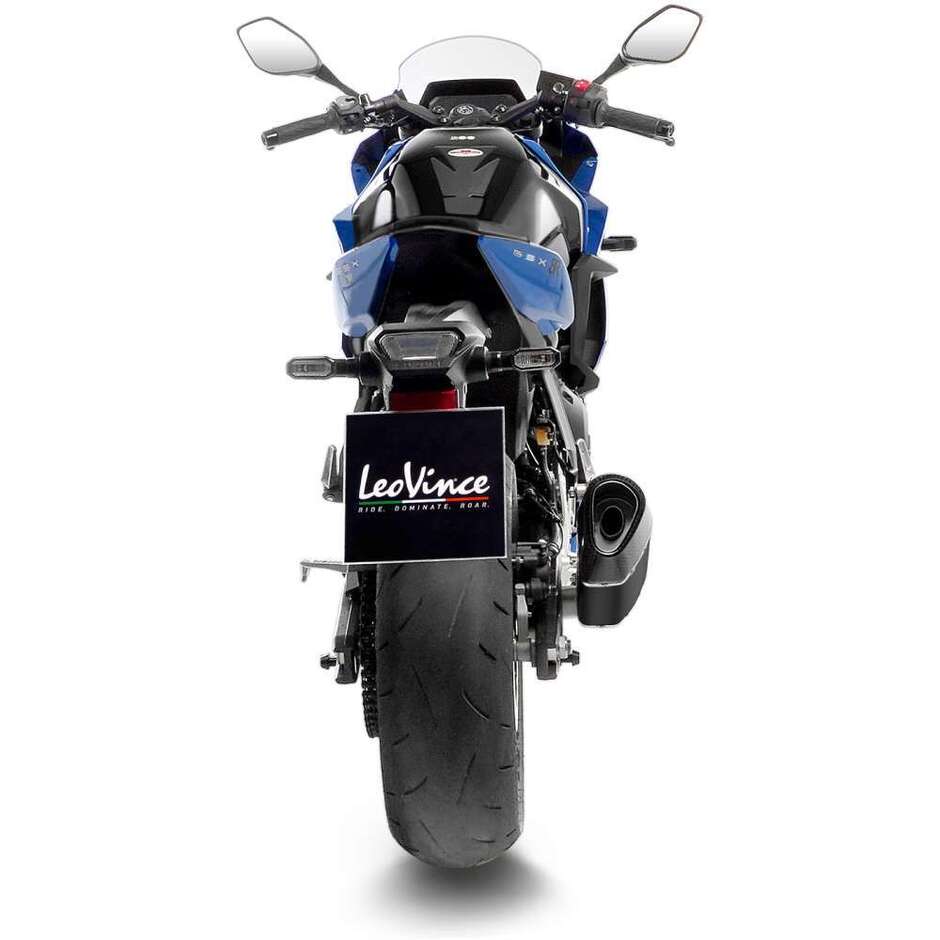 Leovince 15606BU LV-14 R Full-System Échappement Complet Spécifique Pour SUZUKI GSX-8R (24-25); GSX-8S (23-24)
