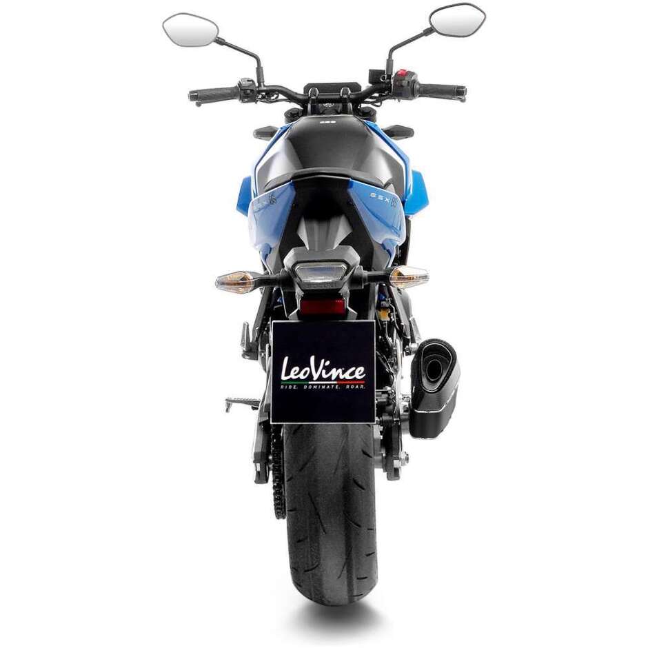 Leovince 15606BU LV-14 R Full-System Échappement Complet Spécifique Pour SUZUKI GSX-8R (24-25); GSX-8S (23-24)
