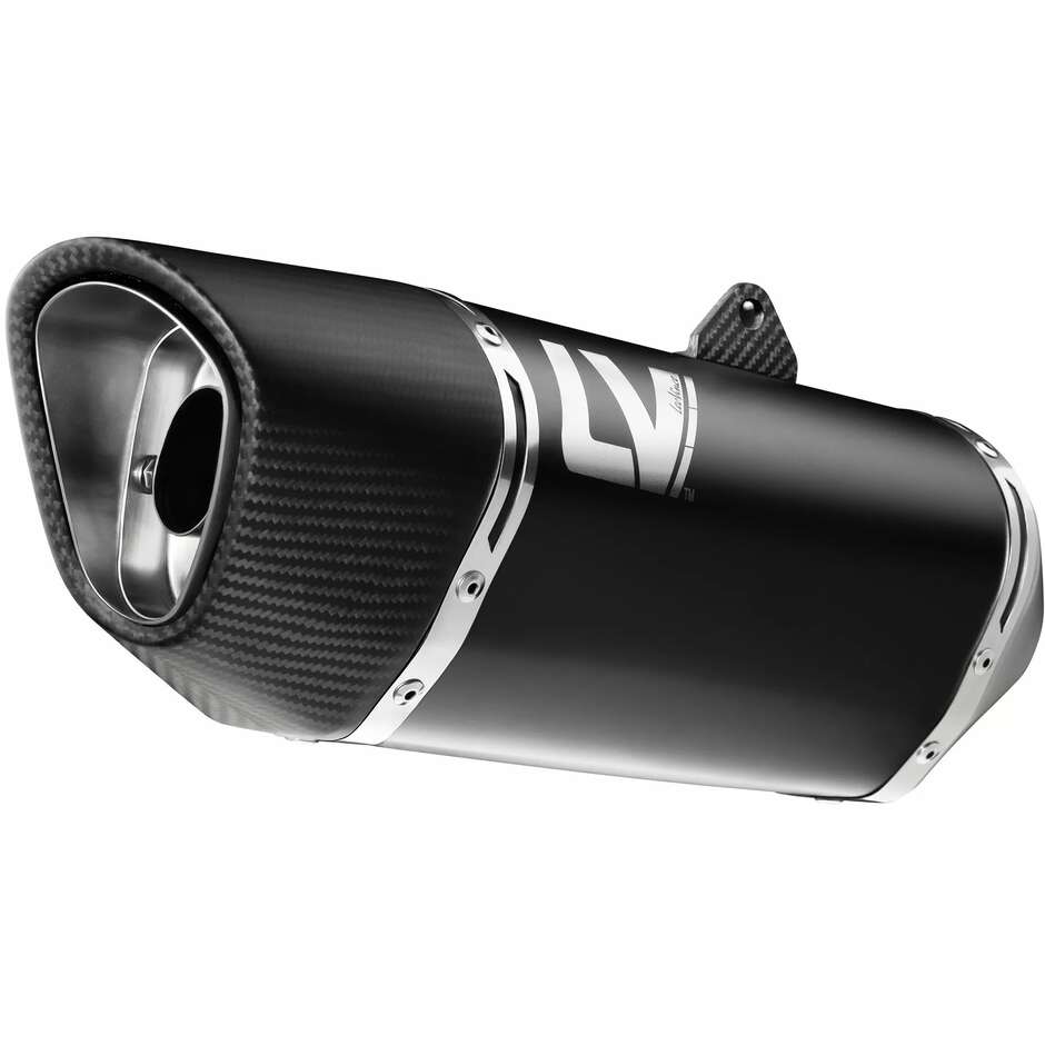 Leovince 15607B LV-14R BLACK EDITION Slip-On Exhaust Specific For KAWASAKI Ninja400/500/SE - Z500/SE (24-25); Z400 (19-25)