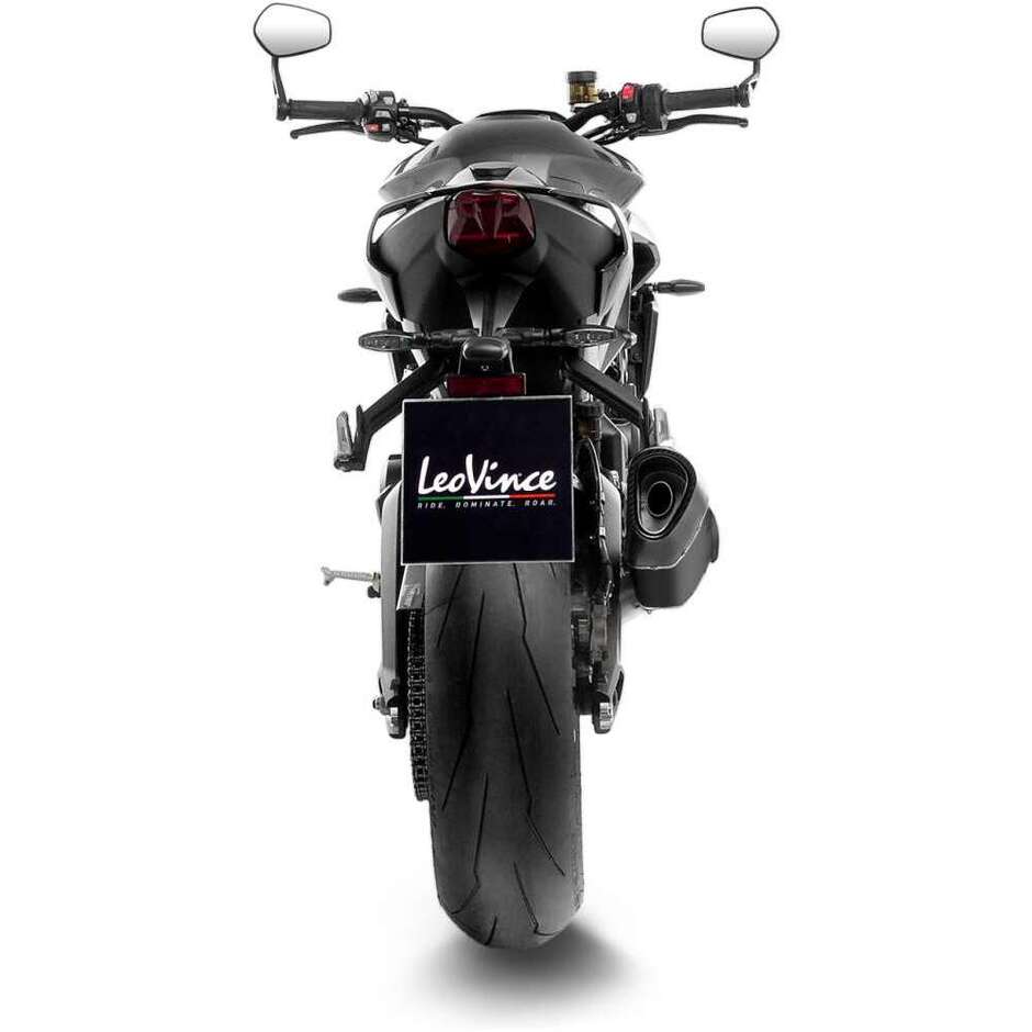 Leovince 15608BU LV-14 R BLACK EDITION Full-System Complete Exhaust Specific For TRIUMPH Street Triple765 R/RS/A2 (23-24)
