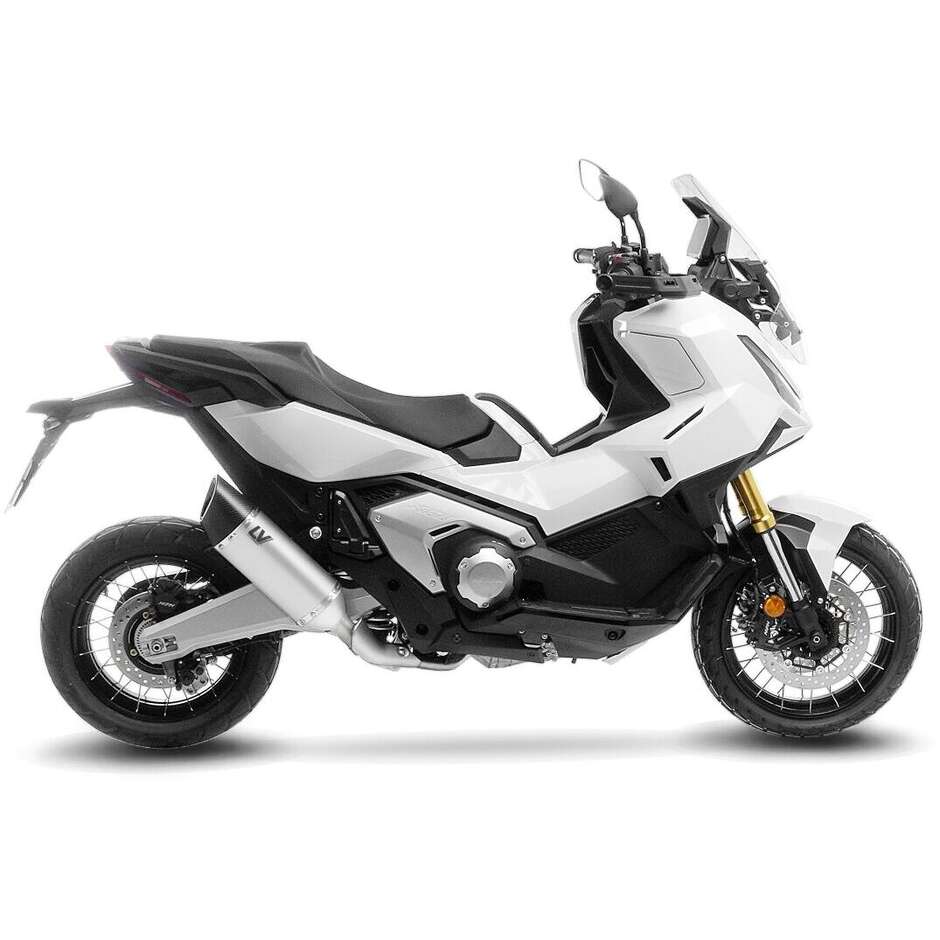 Leovince 15614T LV-14 R Titanium Slip-On Exhaust Specific for HONDA X-ADV (17-26); Forza 750 (21-26)