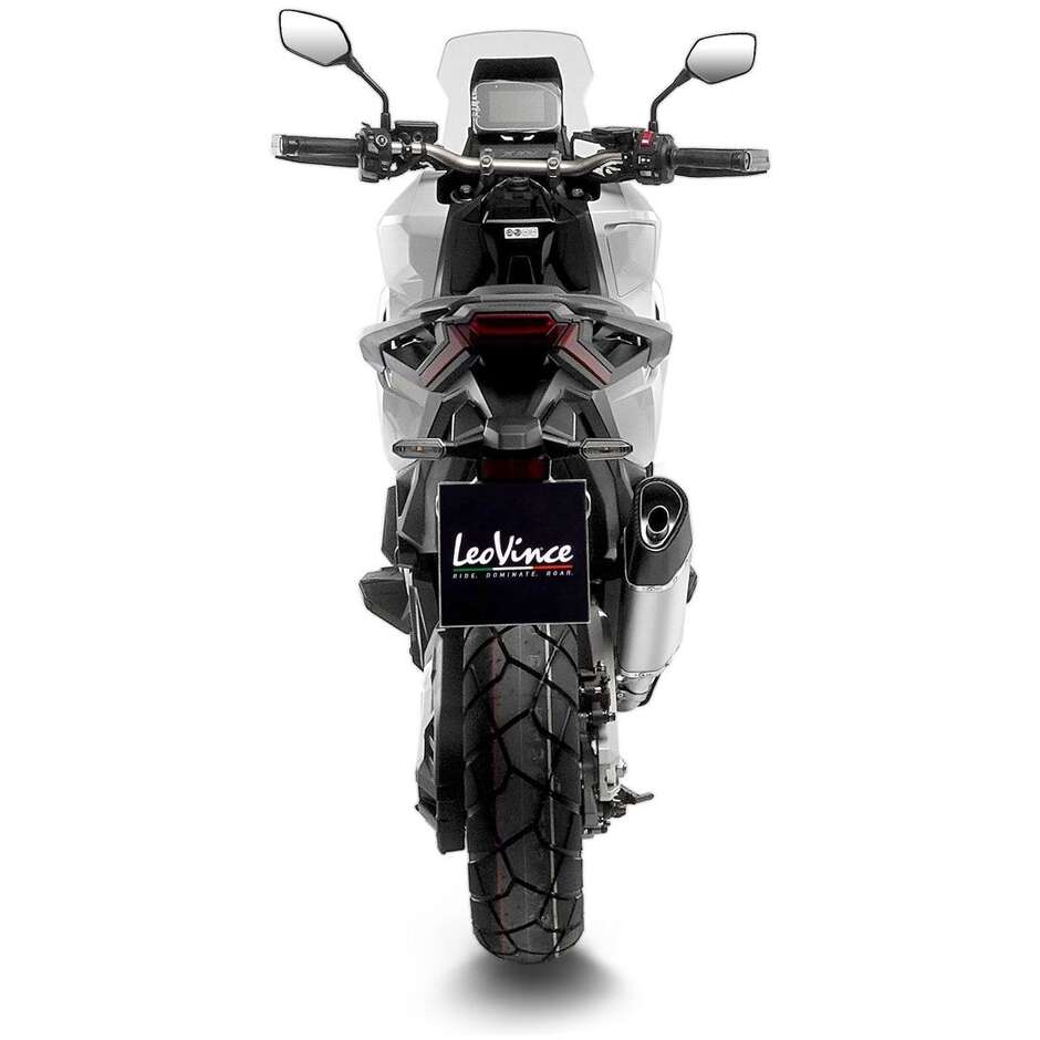Leovince 15614T LV-14 R Titanium Slip-On Exhaust Specific for HONDA X-ADV (17-26); Forza 750 (21-26)