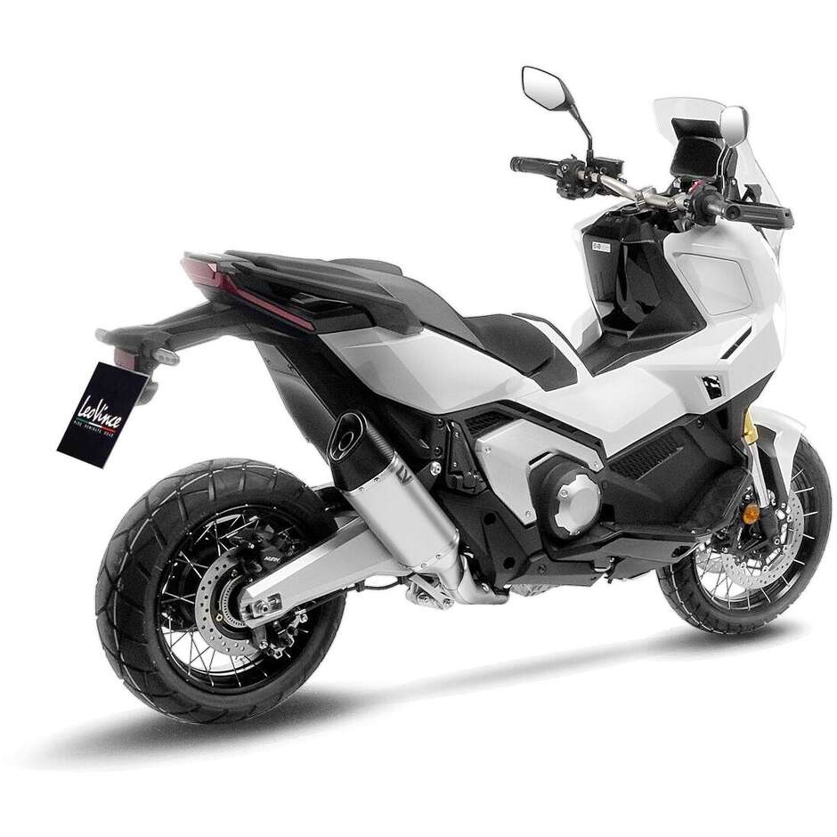 Leovince 15614T LV-14 R Titanium Slip-On Exhaust Specific for HONDA X-ADV (17-26); Forza 750 (21-26)