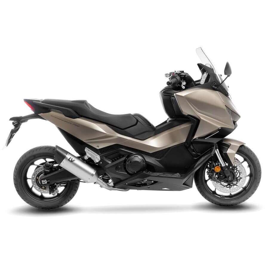 Leovince 15614T LV-14 R Titanium Slip-On Exhaust Specific for HONDA X-ADV (17-26); Forza 750 (21-26)