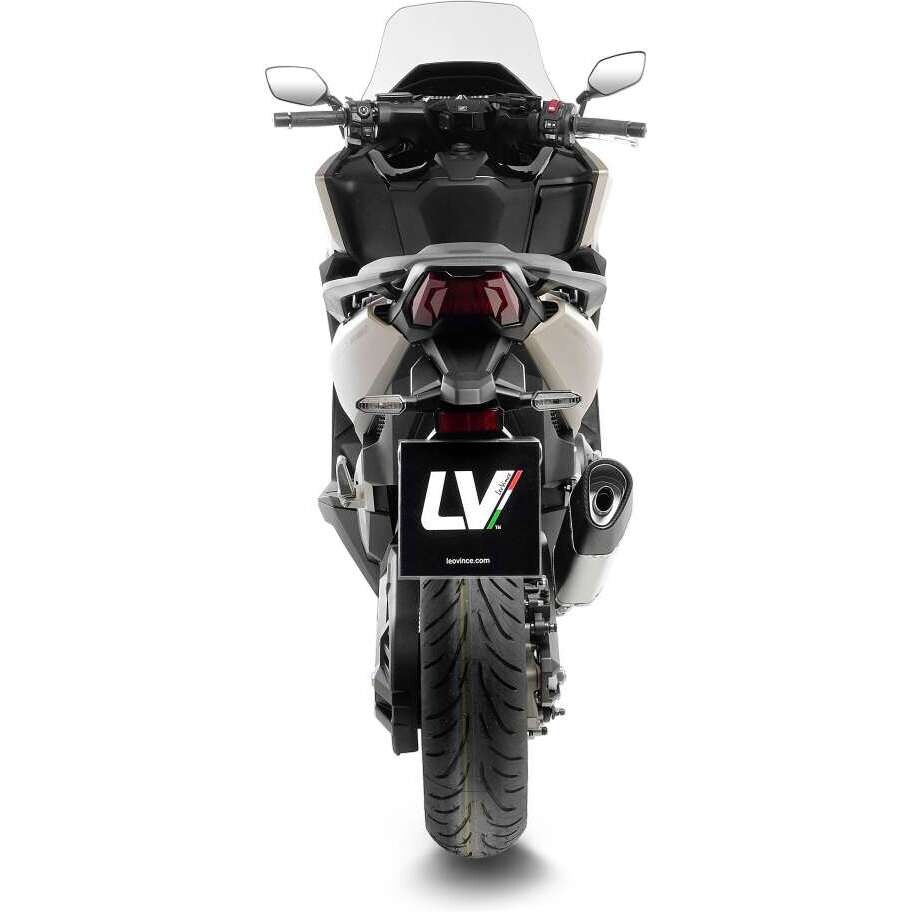 Leovince 15614T LV-14 R Titanium Slip-On Exhaust Specific for HONDA X-ADV (17-26); Forza 750 (21-26)