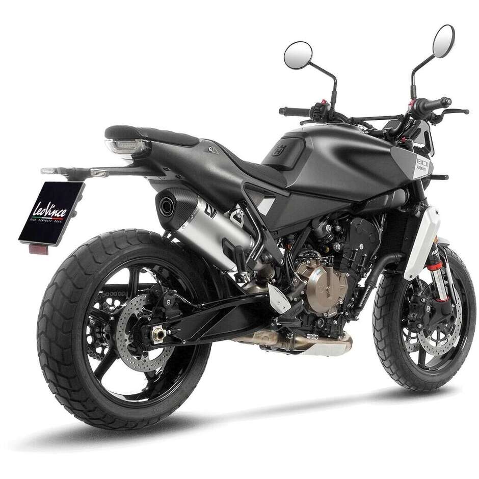 Leovince 15615 LV-14 Slip-On Exhaust Specific for HUSQVARNA Svartpilen 801 (24-26)