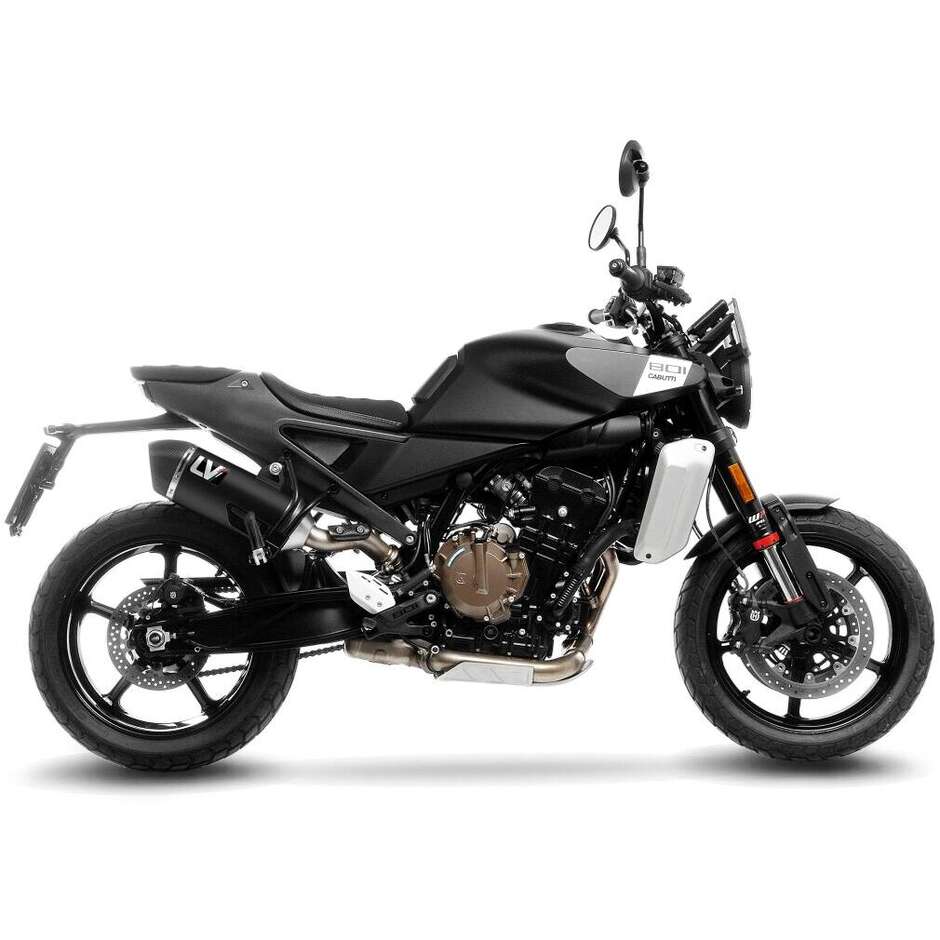 Leovince 15615B LV-14 Black Edition Slip-On Exhaust Specific for HUSQVARNA Svartpilen 801 (24-26)