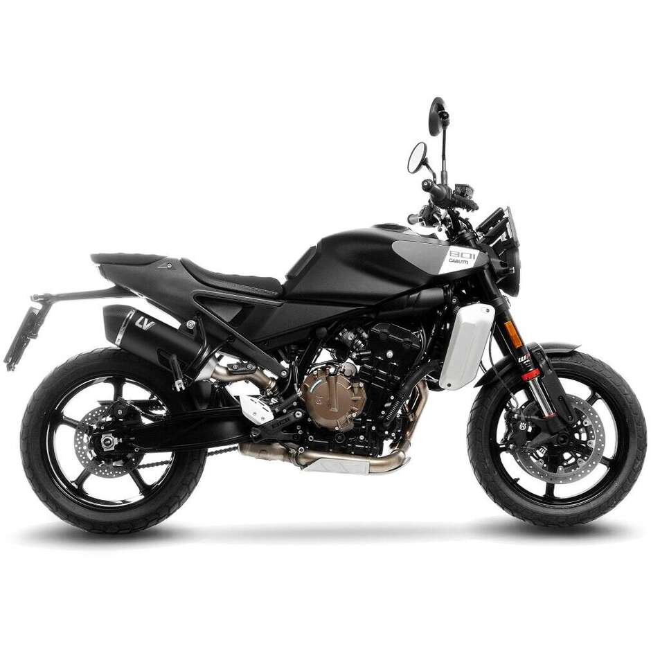 Leovince 15615B LV-14 Black Edition Slip-On Exhaust Specific for HUSQVARNA Svartpilen 801 (24-26)