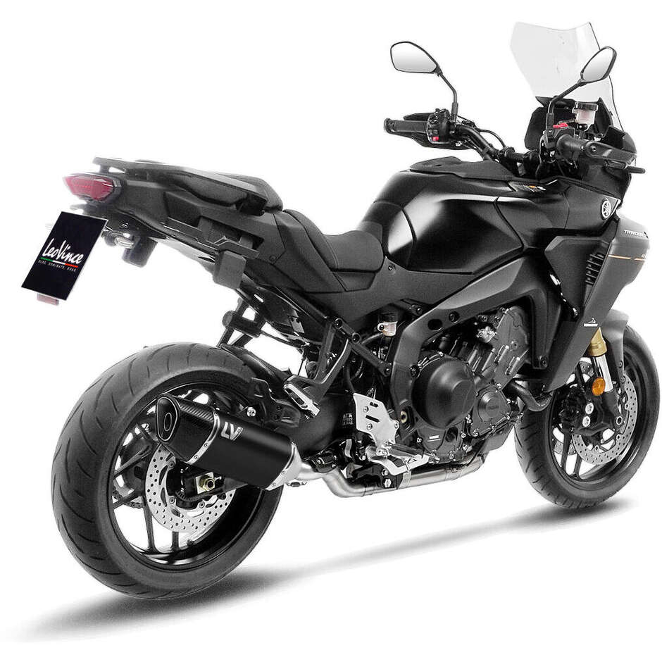 Leovince 15620BK LV-14 R Black Edition Full System Exhaust For YAMAHA Tracer 9 (21-24)