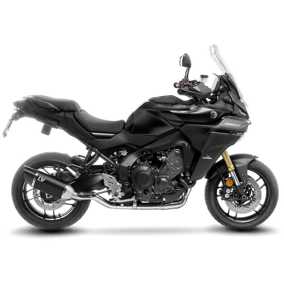 Leovince 15620BK LV-14 R Black Edition Full System Exhaust For YAMAHA Tracer 9 (21-24)