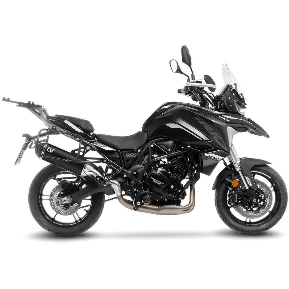 Leovince 15624B Slip-On Exhaust Specific for BENELLI TRK 702 / 702 X (23-24)