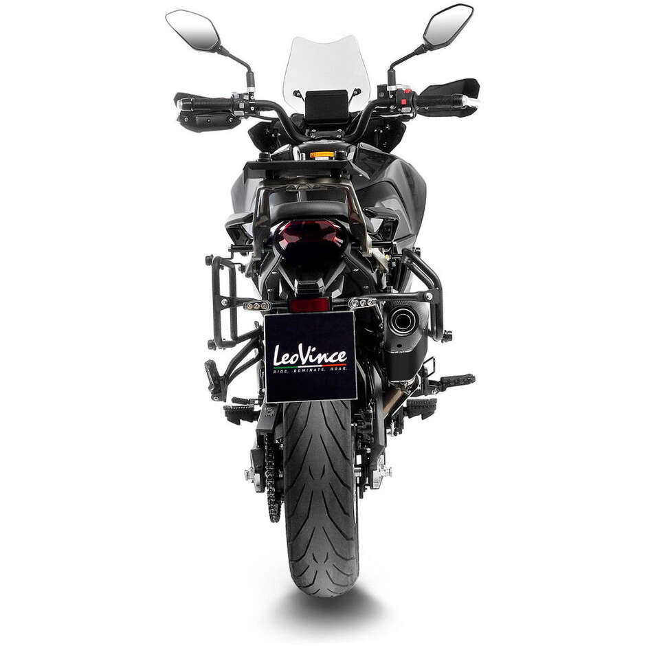 Leovince 15624B Slip-On Exhaust Specific for BENELLI TRK 702 / 702 X (23-24)