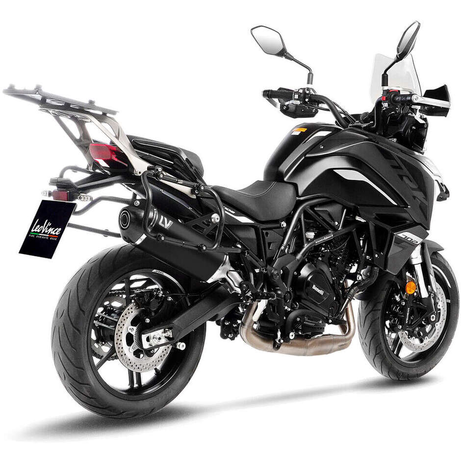 Leovince 15624B Slip-On Exhaust Specific for BENELLI TRK 702 / 702 X (23-24)