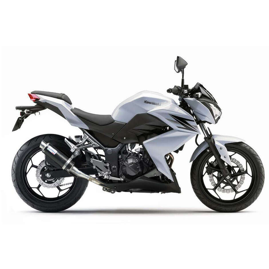 Leovince 3293U GP CORSA Slip-On Exhaust Specific for KAWASAKI Ninja250R/300R (13-16); Z250/300 (15-16)