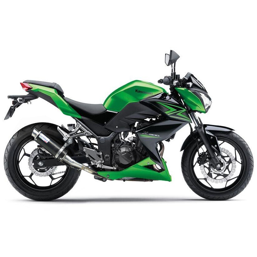 Leovince 3293U GP CORSA Slip-On Exhaust Specific for KAWASAKI Ninja250R/300R (13-16); Z250/300 (15-16)