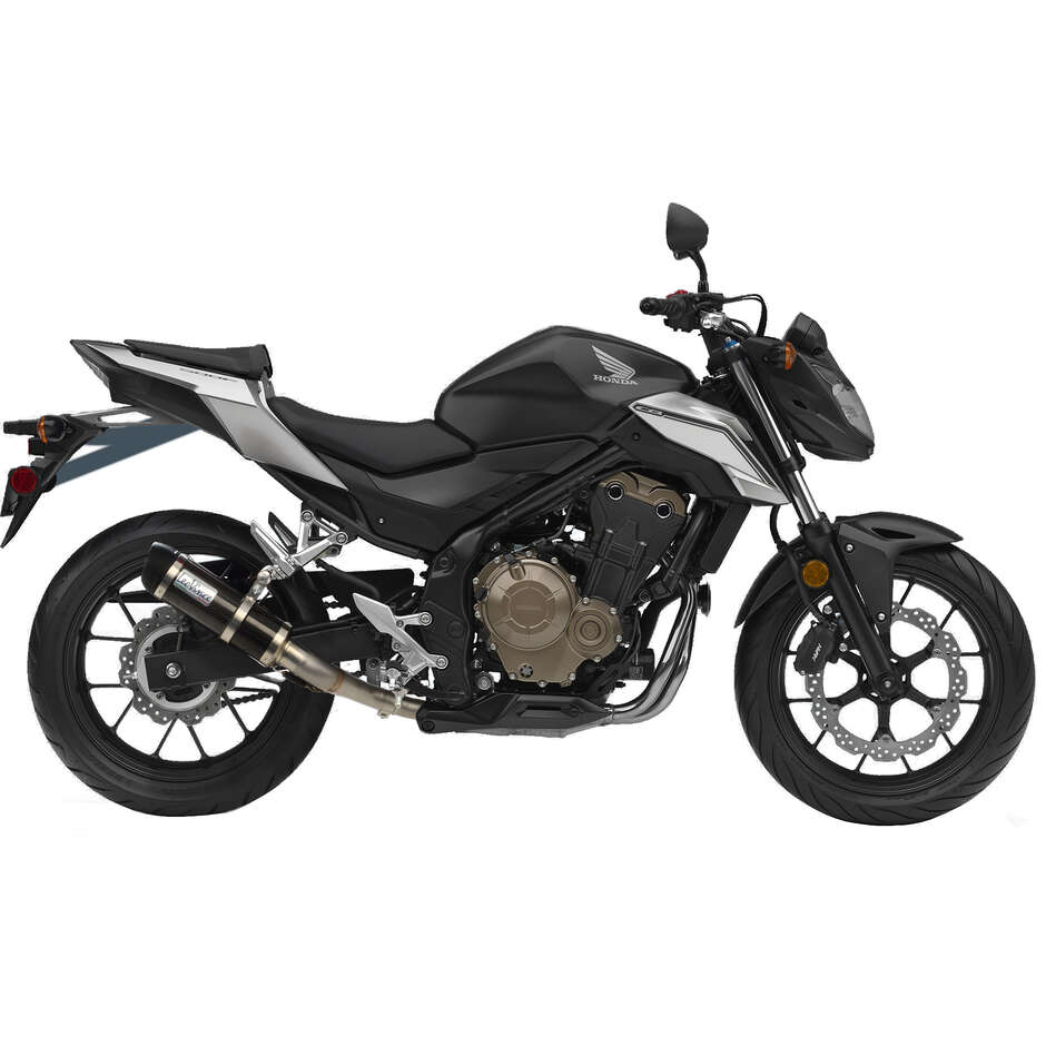 Leovince 3384EU GP CORSA EVO Slip-On Exhaust Specific For HONDA CB500F/R (16-18)